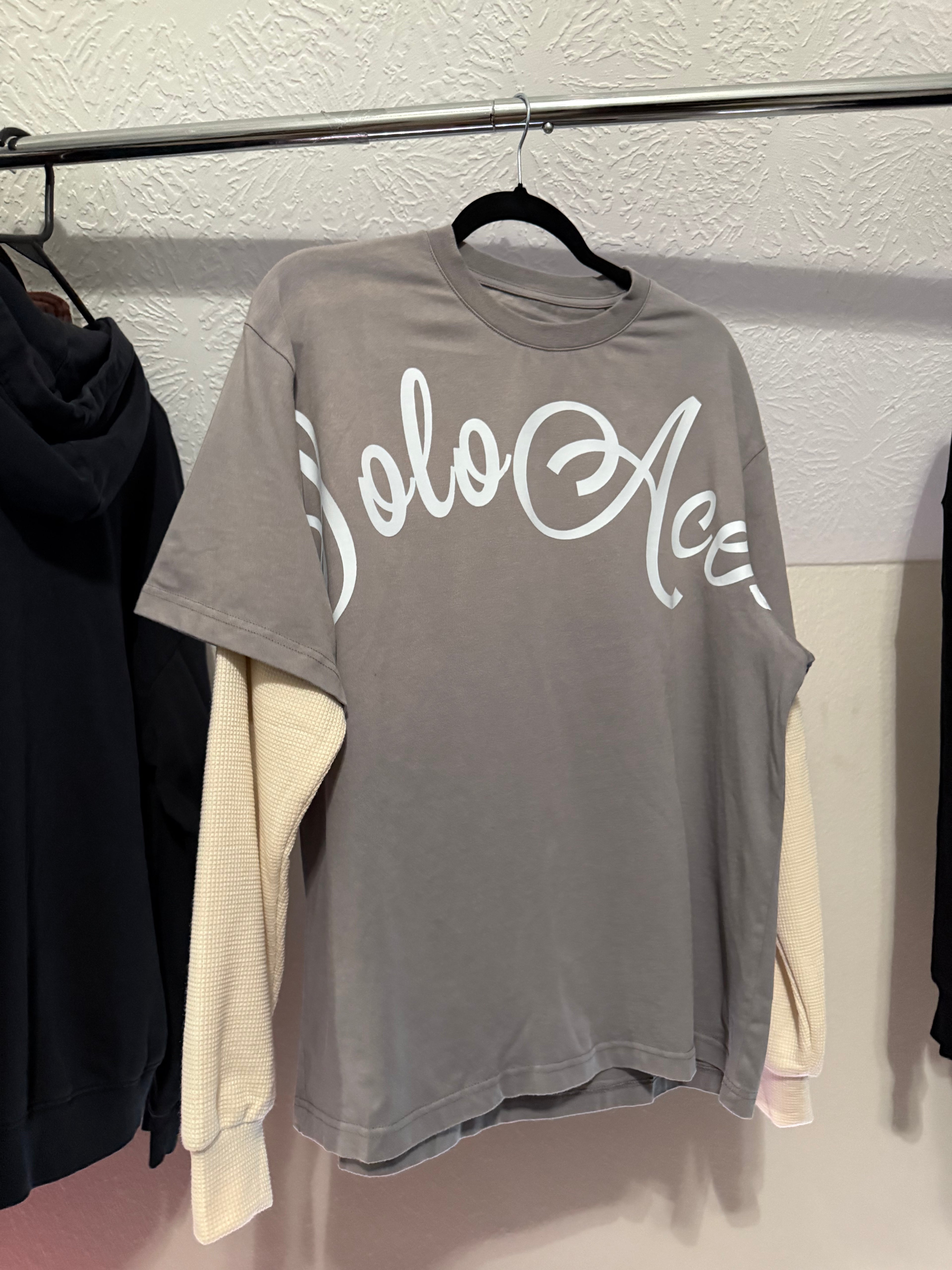 DOUBLE LAYERED THERMAL T-SHIRT
