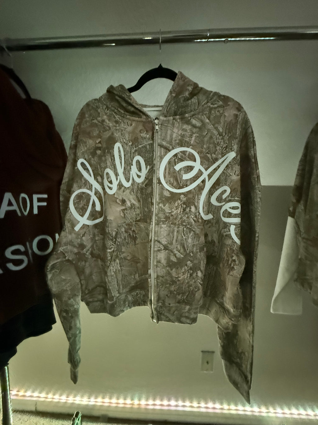 CAMO ZIP UP