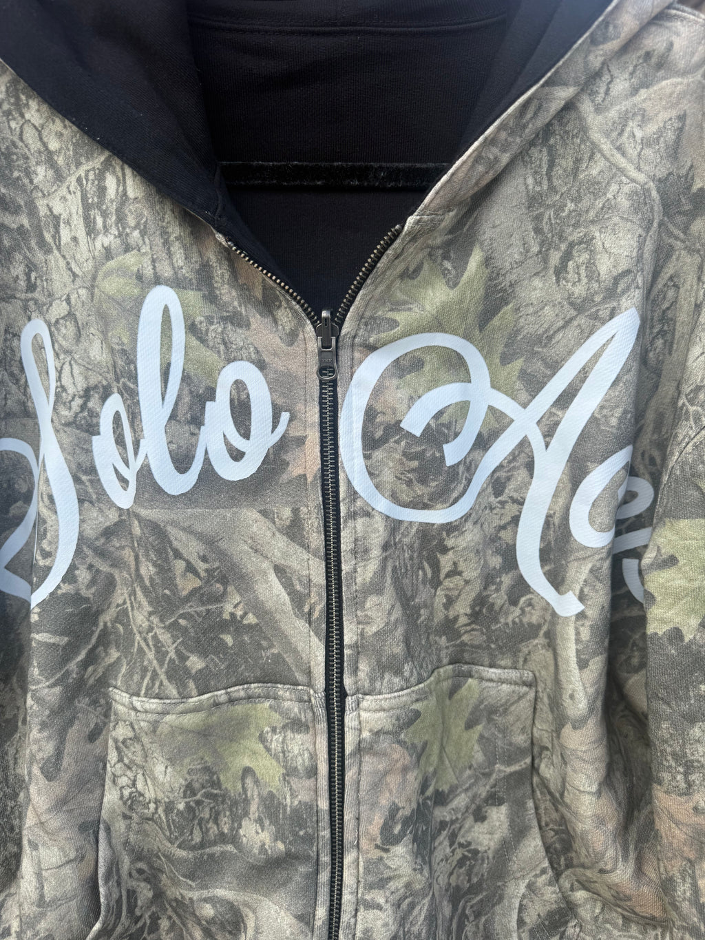 REVERSIBLE CAMO ZIP UP