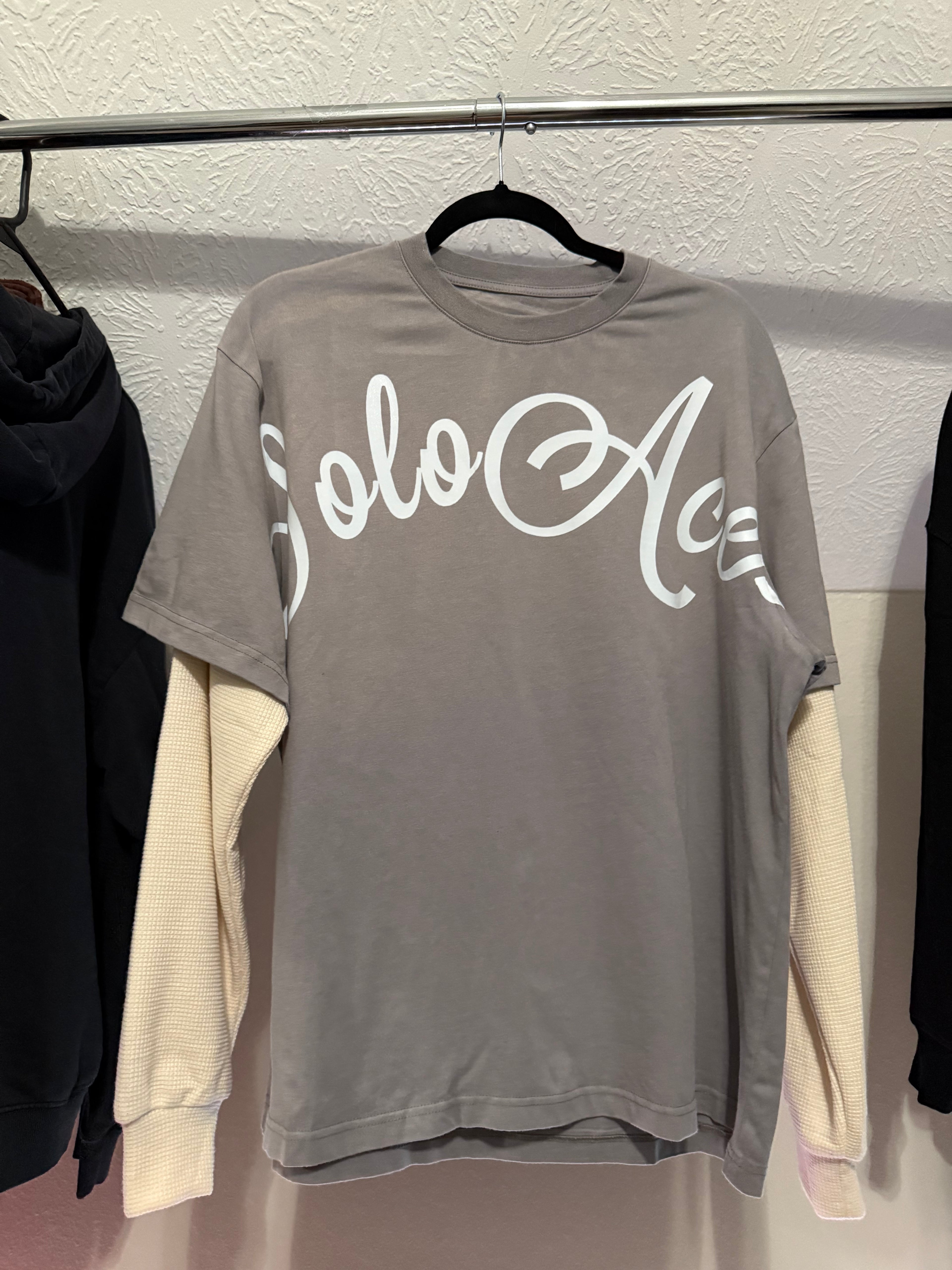 DOUBLE LAYERED THERMAL T-SHIRT