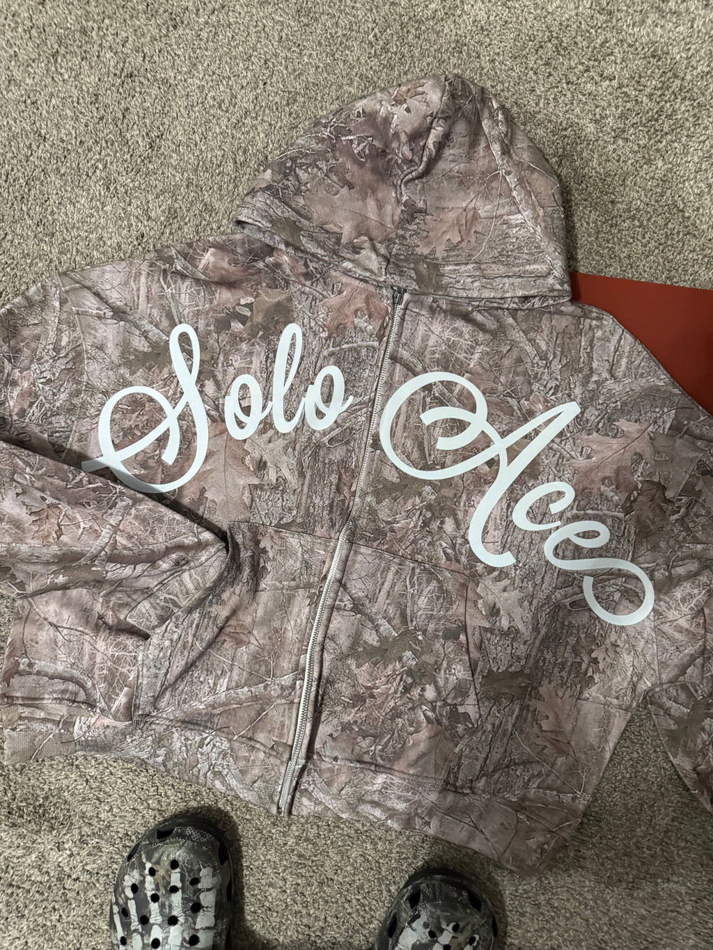 CAMO ZIP UP