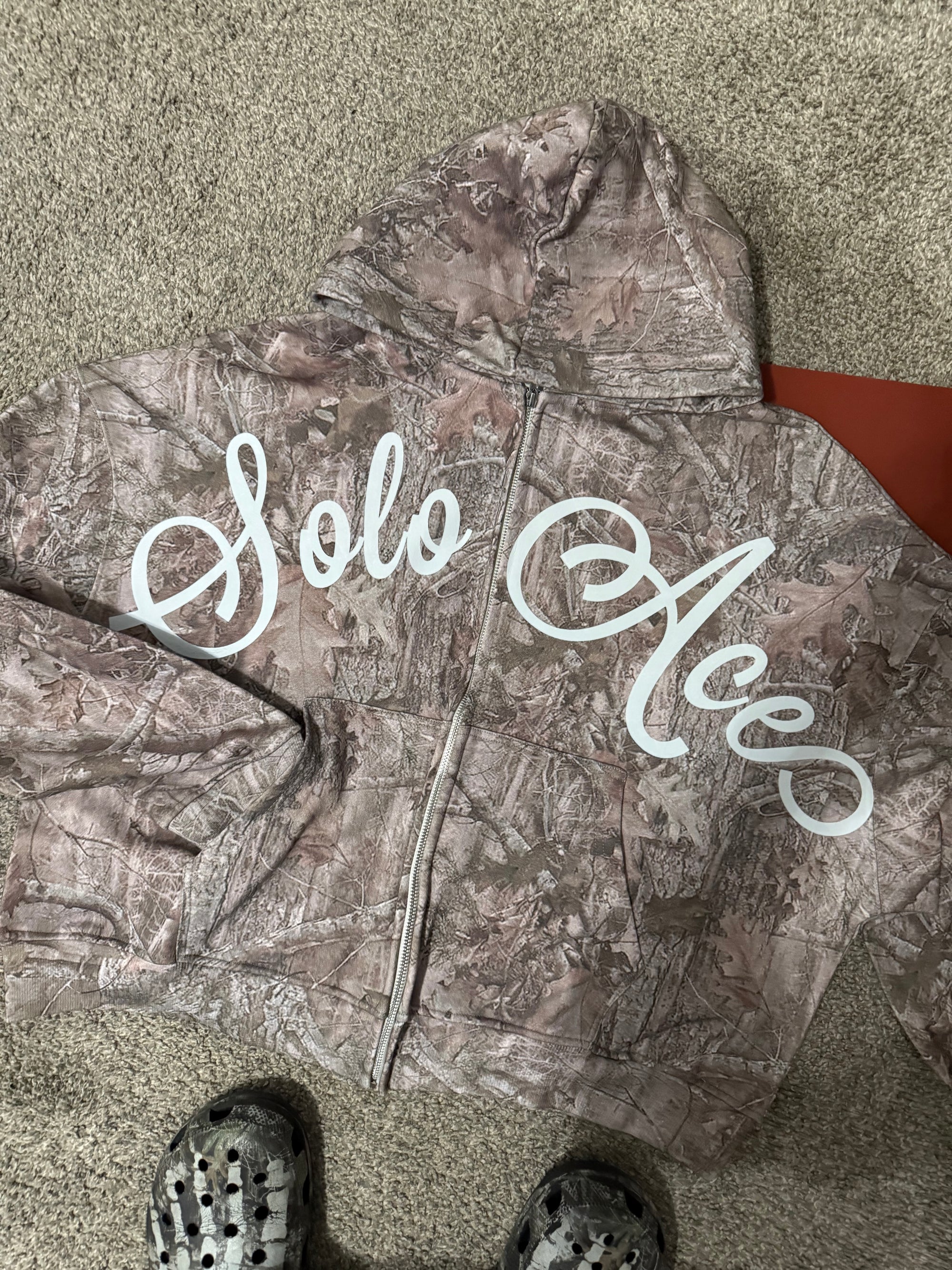 CAMO ZIP UP