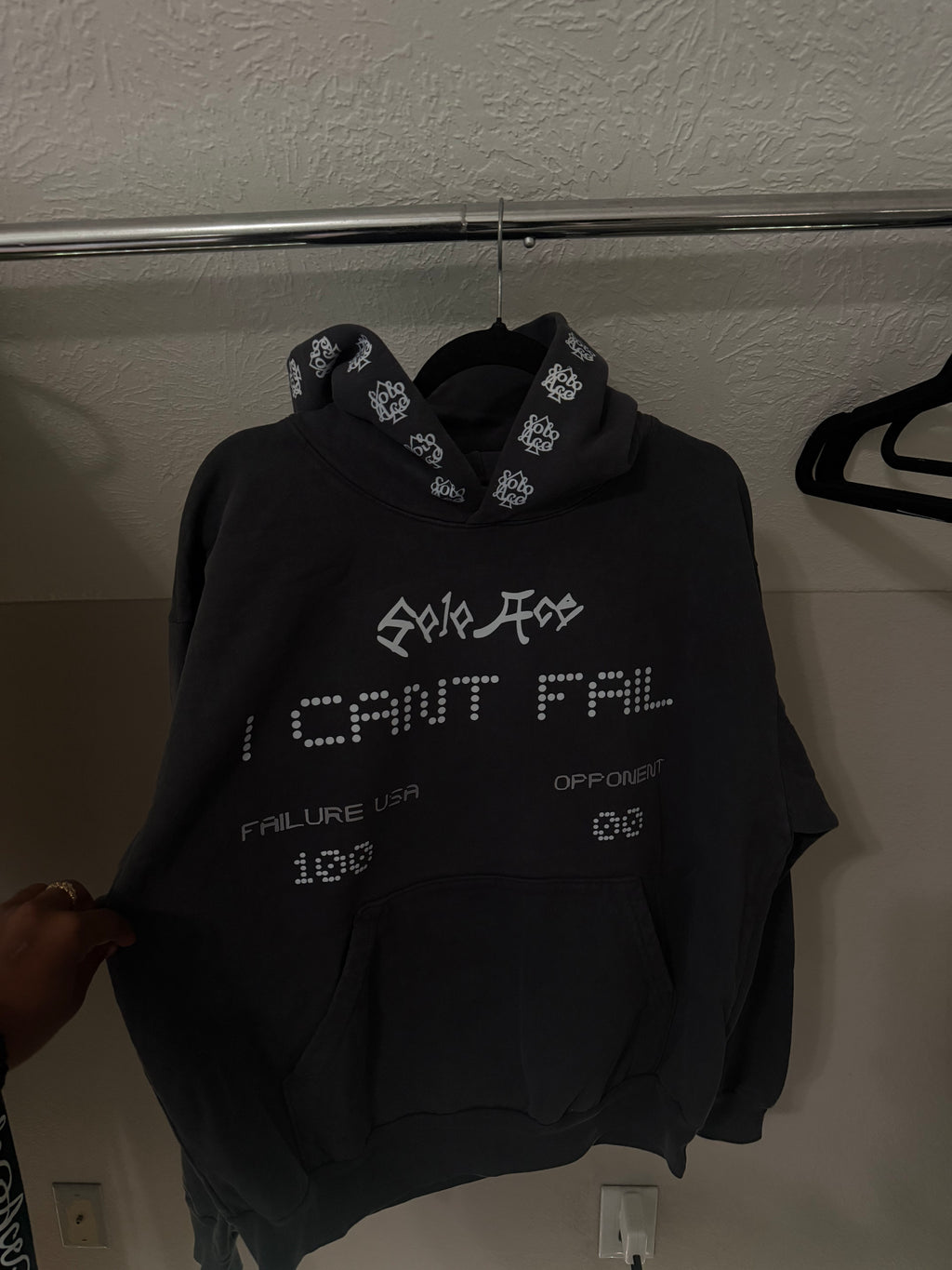 “I CANT FAIL HOODIE”
