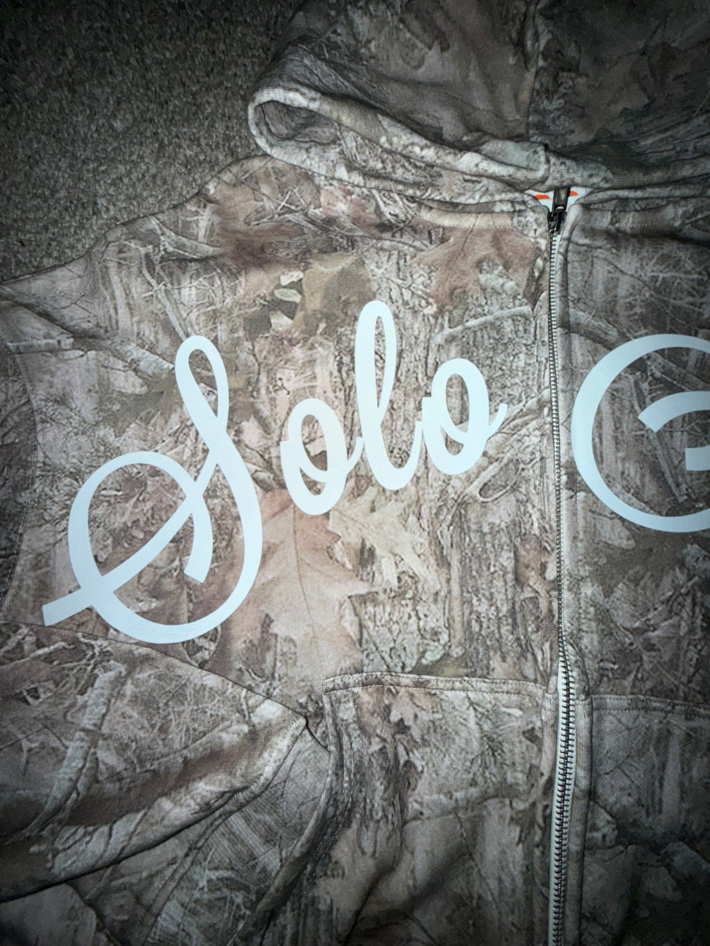 CAMO ZIP UP