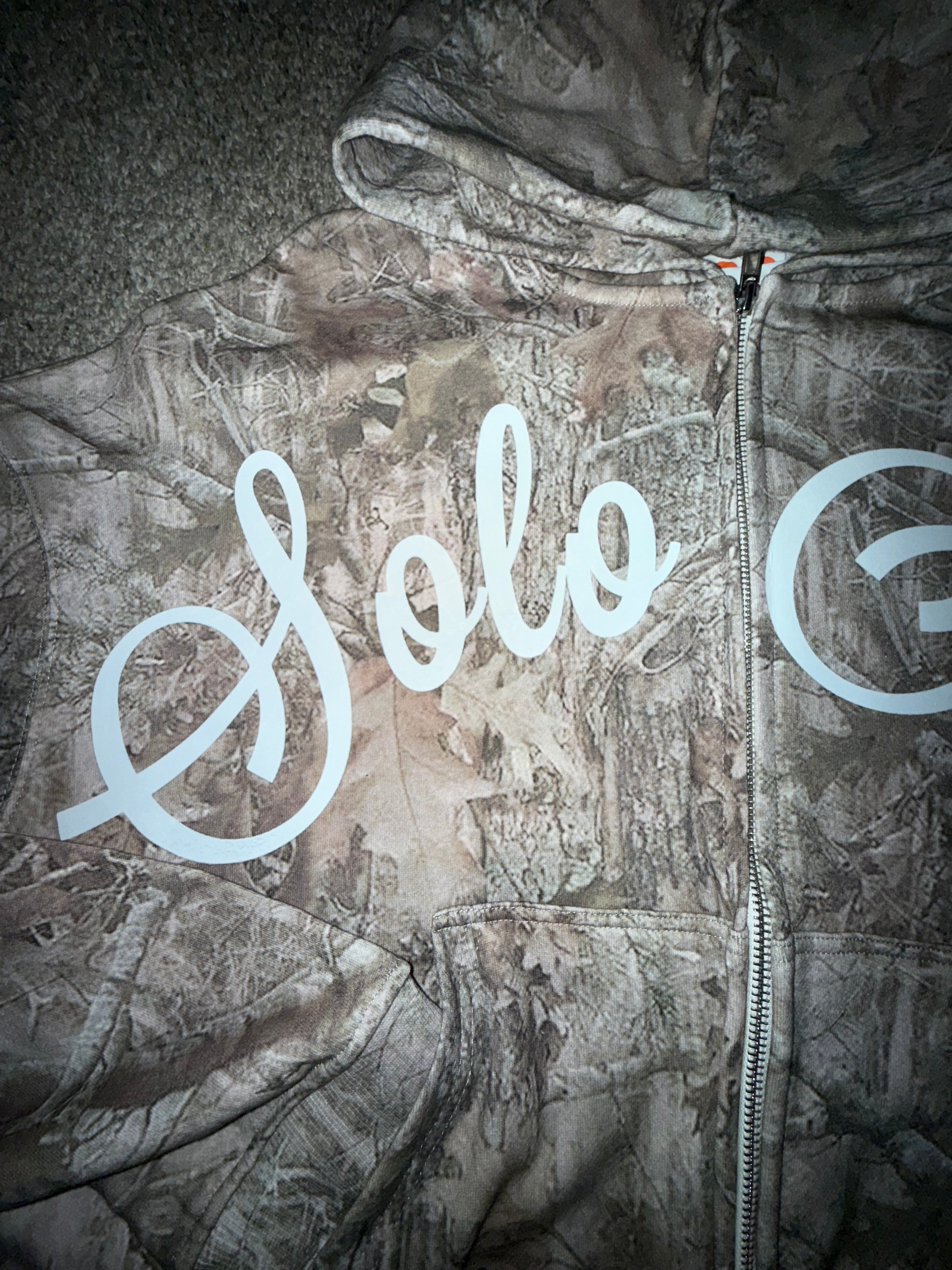 CAMO ZIP UP