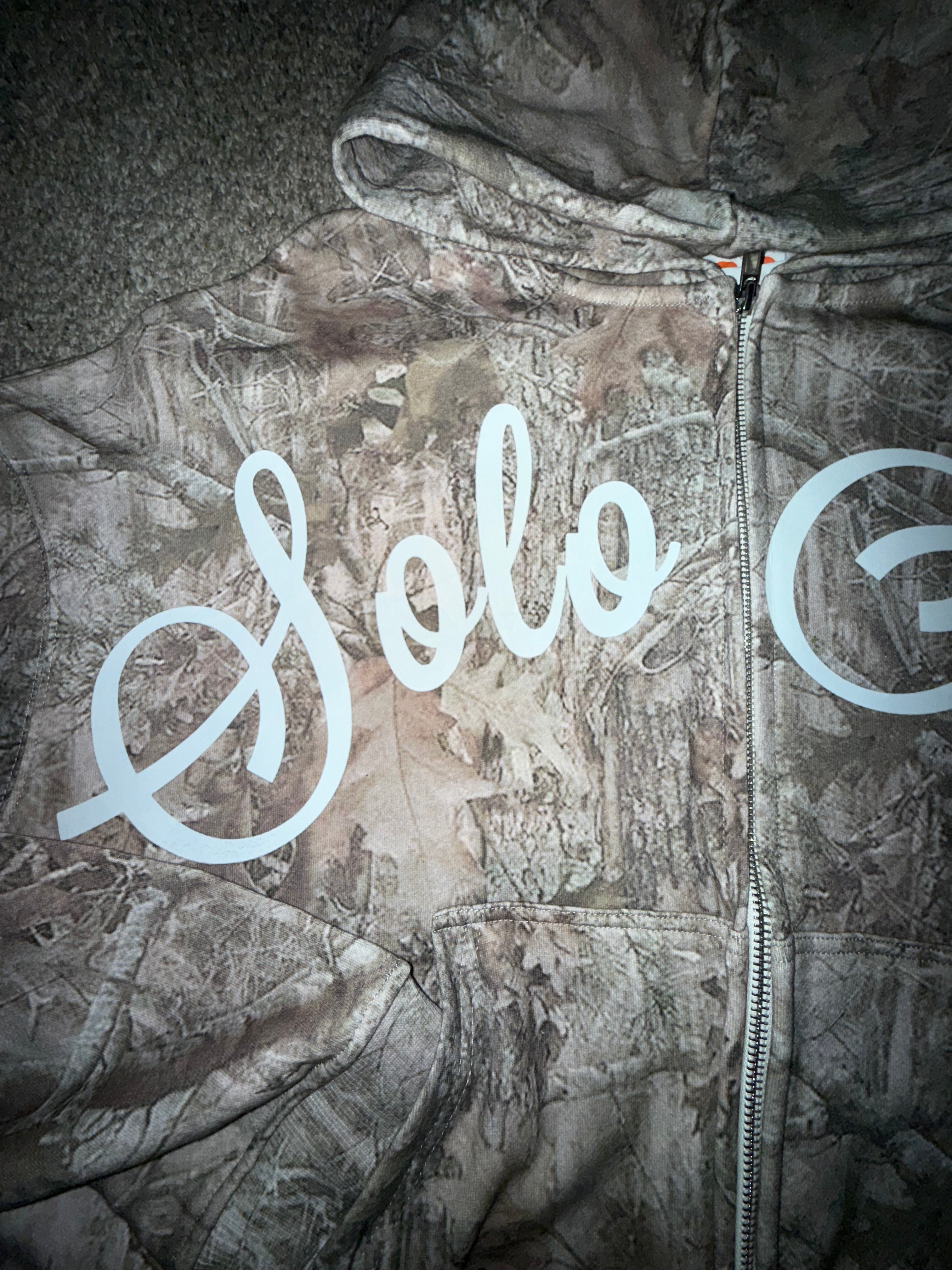 CAMO ZIP UP