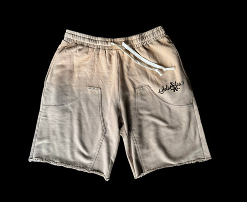 ACID WASHED SHORTS V2